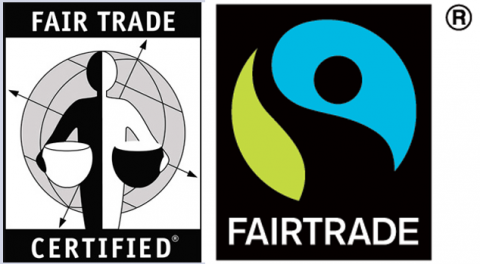 Examples of the Fairtrade logo